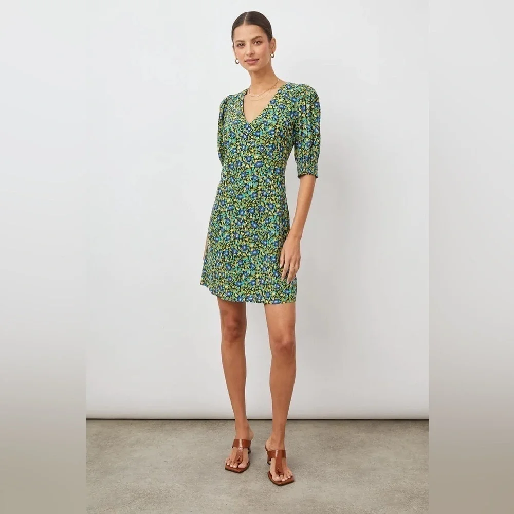 NEW Revolve Rails Roma Mini Dress XS - Picture 2 of 7